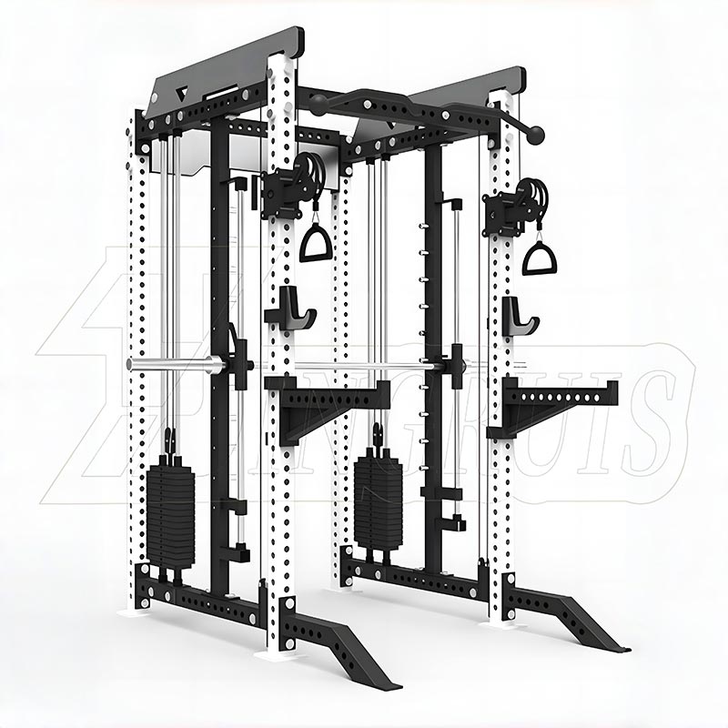All-in-One Power Rack kábel Crossover + Smith